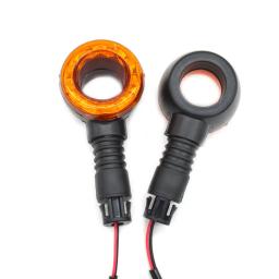 LED Turn Signal Light para bicicleta elétrica, lanterna de segurança, acessórios para veículos elétricos, ciclismo, motocicleta, E-bike, 36-72V, 1 par - Image 2