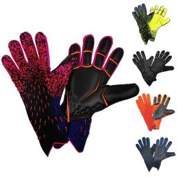 Luvas de goleiro de futebol criança homem forte aderência futebol látex engrossado proteção crianças adulto luvas de goleiro esportes - Image 1