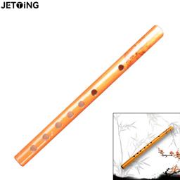 Tradicional chinês bambu flauta para estudantes, 6 buracos clarinete, instrumento musical, madeira cor - Image 3
