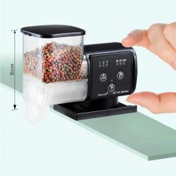 YOUZI-Alimentador Automático de Peixes para Aquário, Grande Capacidade, Timing Inteligente, Quantidade de Alimentação Ajustável, 500 ml - Image 3