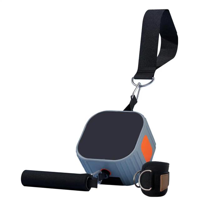 Máquina de cabo ajustável de 11-55lbs, equipamento de treinamento de força portátil para treino em casa, academia, exercícios, homens e mulheres