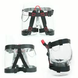 Arnês de escalada ao ar livre, esportes profissionais, suporte de cintura, meio corpo, cinto de segurança, sobrevivência aérea, ferramentas de montanha - Image 2