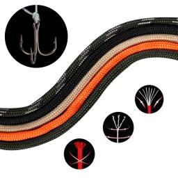 Cabo de Paraquedas Tático Militar, 550 Paracord, 7 Strand, Acessórios para Camping, Sobrevivência ao ar livre, DIY Bracelet Rope, 4mm - Image 3