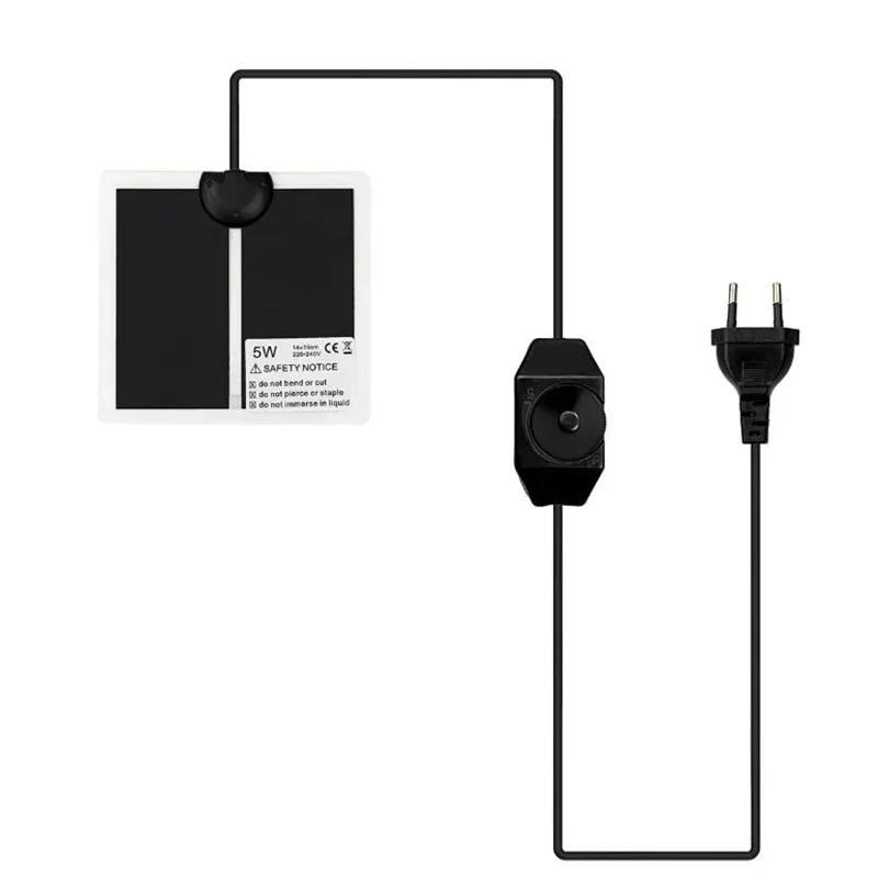 Tapete térmico para répteis, terrário de 5-45w, escalada, aquecimento para animais de estimação, almofadas quentes, controlador de temperatura ajustável, suprimentos para répteis - Image 1