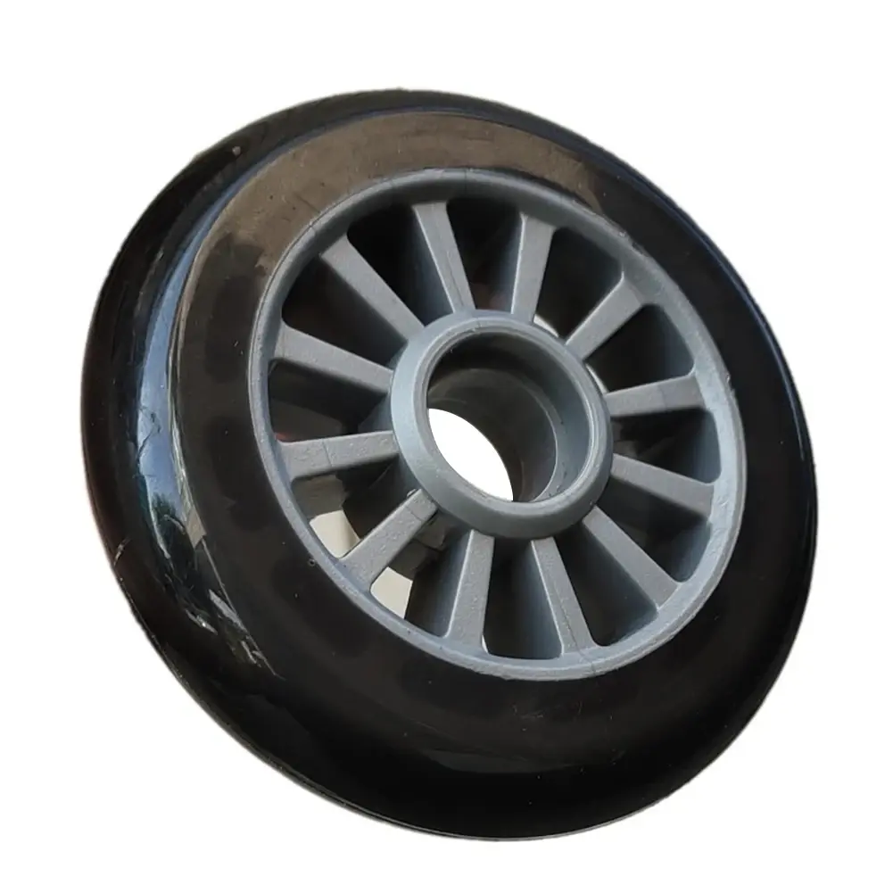 Roda de Skate Inline com Rolamentos, Alta Elasticidade Sola da Roda Traseira, Patinação Roller Shoes, 85A, 100mm - Image 1