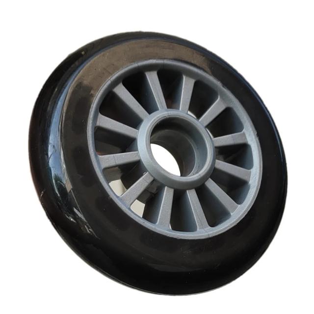 Roda de Skate Inline de Alta Elasticidade com Rolamentos - Patinação Roller Shoes 85A 100mm
