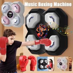 Smart Wall Mounted Music Boxing Machine, Sports Fitness Trainer, Alvo para Adultos e Crianças, Bluetooth, Home Wall - Image 2