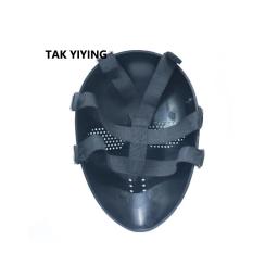 Máscara de proteção total para airsoft paintball bb arma, cor preta, 1pc - Image 5