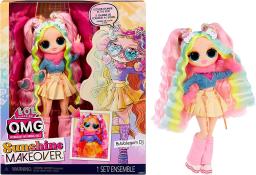 Novo LOL Surpresa! OMG Sunshine Bolha Colorida DJ Moda Boneca Cabelo Colorido Moda Múltipla Surpresa Presente Infantil - Image 4