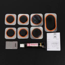 Um conjunto bicicleta pneu Repair Tool Kit portátil com caixa transparente caso acessório útil - Image 3