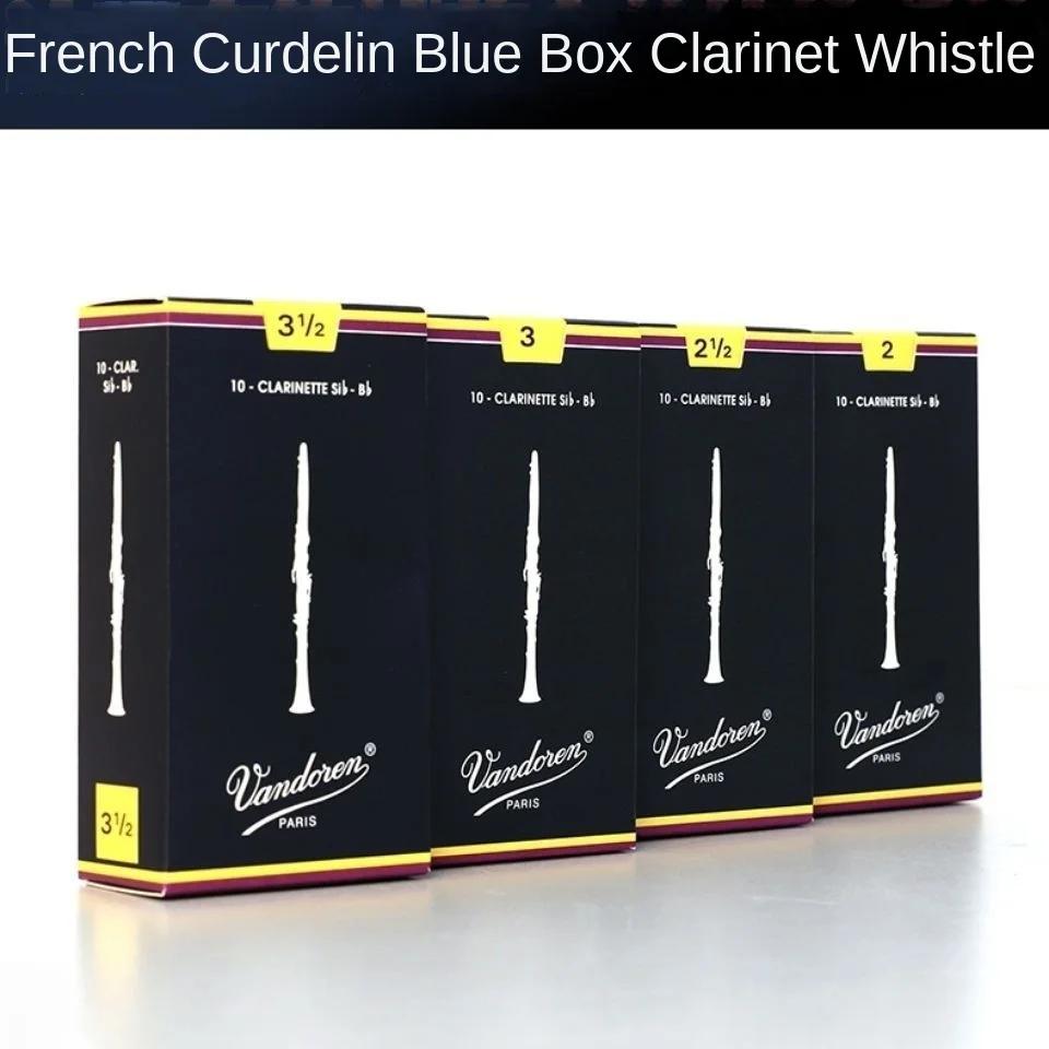 Vandoren-Original Blue Box Bb Clarinete Reed, 2.0, 2.5, 3.0, 10 Reeds/Box, Acessórios para Instrumento de Clarinete - Image 1