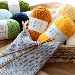 Fios para tricô Crochet, Tricot, DIY, Wall Art, 100g, 1Pc - Image 4