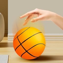 Bola de Basquetebol para Treino Indoor Drible Silencioso Saltando para Crianças, Presentes de Aniversário, Tamanho 3, 5, 7, 18 cm, 21 cm, 24cm - Image 3