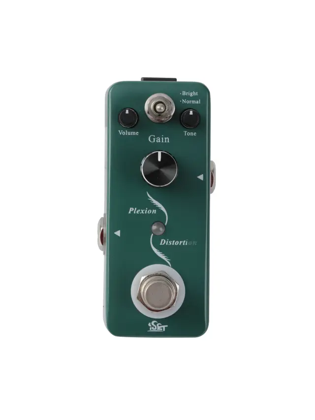 Iset Guitarra Efeito Pedal: Delay, Distorção, Overdrive, Flanger e True Bypass para Sons Incríveis