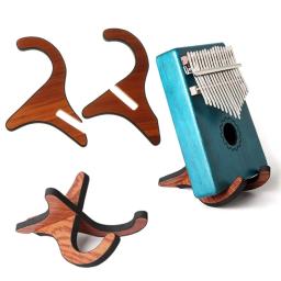 Parte acessórios 3 estilos portátil vertical ukulele display dobrável titular cordas musicais guitarra suporte rack - Image 1