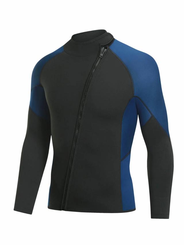 Terno de mergulho profissional em neoprene 3mm para homens e mulheres, jaqueta frontal e calças, lançamento 2024