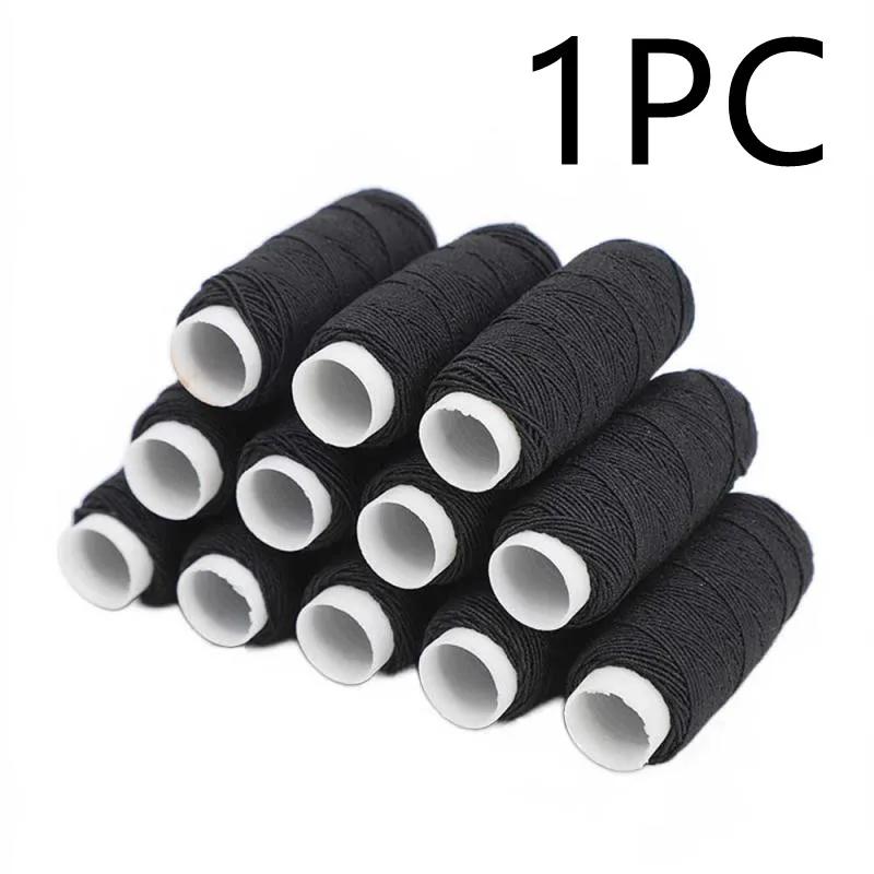 Linhas elásticas coloridas para máquinas de costura, linha de bordar, costura manual, artesanato de roscas, acessórios DIY, 1 rolo - Image 1