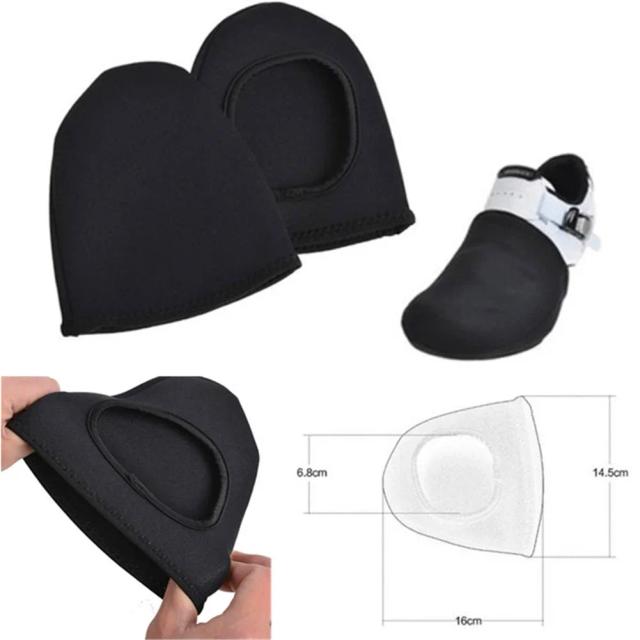 Sapato Protetor de Ciclismo Half-Palm: Cobertura de Bloqueio para Mountain Bike, Overshoes à Prova de Vento para Atividades ao Ar Livre