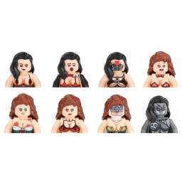 Nova cidade dança menina sexy stripper conjunto blocos de construção mini figura ação brinquedos - Image 3