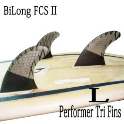 Bilong fcs ii tri fin performer m ou l propulsor fibra de vidro prancha fin skimboard acessórios quilhas surf wakeboard - Image 5