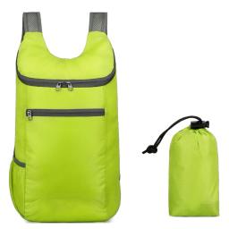 Mochila de esportes à prova d'água ao ar livre, saco dobrável portátil, mochila confortável, camping, caminhadas, viagem, saco esporte lazer, 20L - Image 2