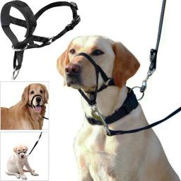 Nylon Dog Focinho Ajustável Anti-latido Anti-mordida Harness Head Collar Focinho Dog Halter Training Leash Leader Colar Clássico - Image 1
