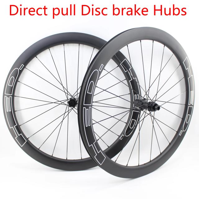Bicicleta de Estrada Carbono UD Mate 700c Tração Direta Freio Disco Rodado Tubular Clincher Tubeless