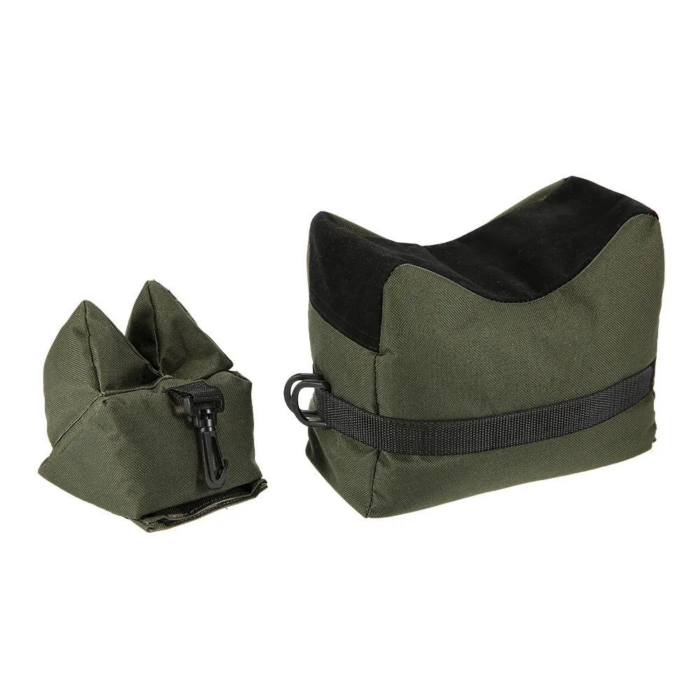 Frente e traseira Sniper Shooting Gun Bag, Suporte do alvo, Rifle Support, Sandbag Bench, Unfilled, Hunting Rifle Rest, Airsoft Acessórios - Image 1