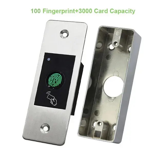 Cartão Autônomo F99 S99: Controle de Acesso Biométrico com Impressão Digital e RFID, Impermeável e Ideal para Uso ao Ar Livre