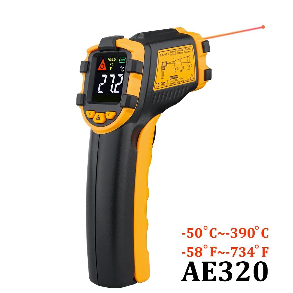 Termômetro digital infravermelho, instrumento de medição de temperatura de aquário com tela LCD e laser infravermelho sem contato - Image 1