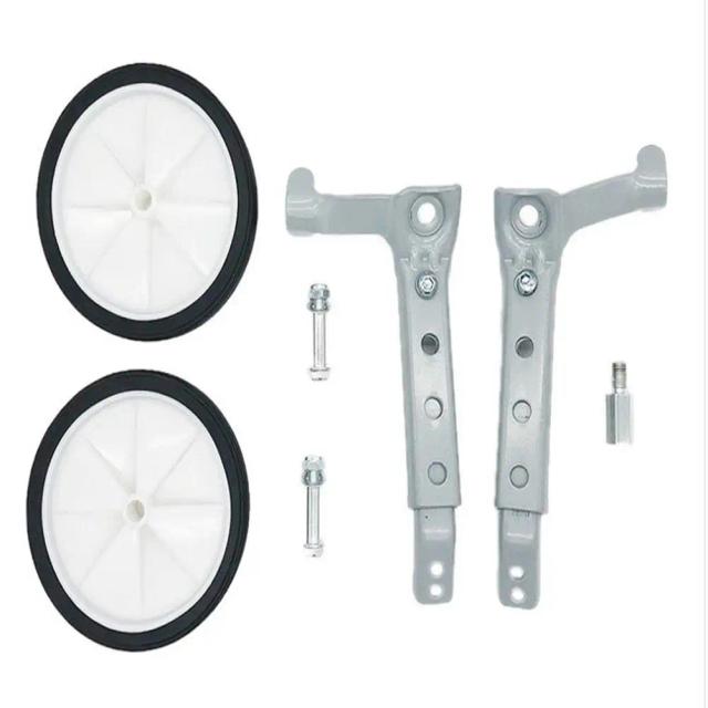 Rodas de Treinamento para Bicicletas Infantis com Estabilizador de Equilíbrio, Kit Montado para Tamanhos 16 a 24 Polegadas