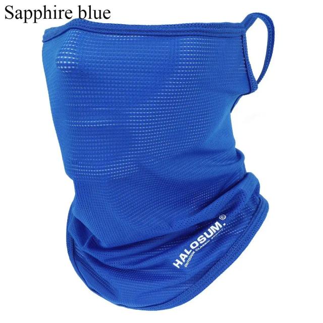 Máscara Facial Balaclava Respirável para Proteção Solar UV em Atividades ao Ar Livre, Ciclismo e Motocicleta