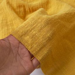 Tecido de algodão de linho fino macio, Material Orgânico, Linho Natural Puro para Costura, Roupas Artesanais, Tecido Patchwork, 50x130cm - Image 4