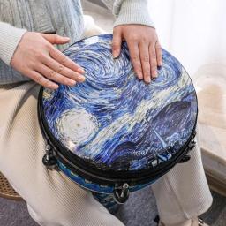 Tambor Africano para Adultos, Iniciante Prática Pandeiro, 12 em, Bateria Djembe Desempenho Profissional, Cura Instrumentos Musicais de Percussão - Image 4