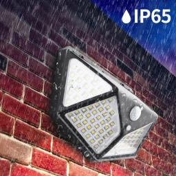 Multifuncional Solar Lamp Outdoor Garden Decoração Solar Led Light Waterproof Sunlight Powered Spotlight com Motion Sensor - Image 1
