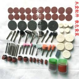 Conjunto de acessórios de ferramenta rotativa fixtamanho 100, serve para dremel 1/8 "(3.175mm), haste de polimento para máquina rotativa - Image 1