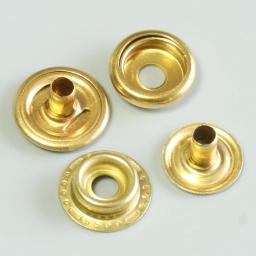Botão Snap de latão grosso, 201 Snap Button, Big White Button, Botão de costura, Adequado para 15mm Leather, Hardware 20 Pcs, 50 Pcs, 100Pcs - Image 4