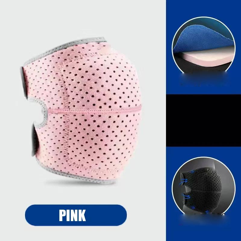 Almofadas De Joelho De Compressão Esportiva, Protetor Elástico, Joelhos Esponja Espessada, Suporte De Cinta, Treinamento De Treino De Dança, 1Pc - Image 1
