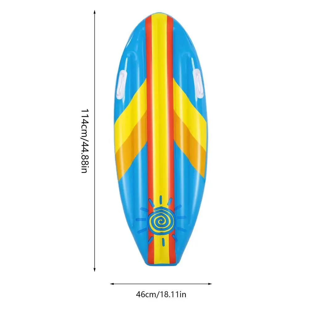 Placa de surf inflável para crianças coloridas e estáveis, decorações do partido - Image 1