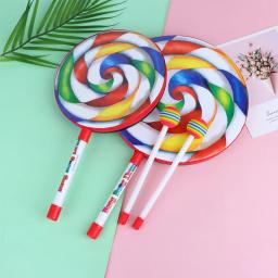 Lollipop mão tambor para crianças, instrumento de percussão, acessórios coloridos dança, brinquedo musical, ensino pirulito, 6/8/10 polegadas - Image 5