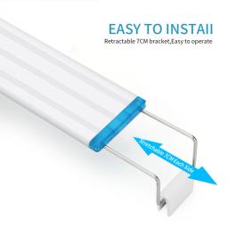 90-260v lâmpada de aquário 3 modo ajuste led fish tank clipe fino paisagismo iluminação ue aquático suprimentos para animais de estimação produtos - Image 3