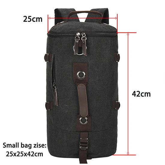 Mochila Masculina de Alta Capacidade para Viagens - Estilo Alpinismo com Alça de Lona Confortável