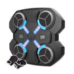 Smart Music Boxing Machine para Adultos e Crianças, Sports Fitness Trainer, Home Exercício Response Training, Bluetooth Boxing Wall Target - Image 1