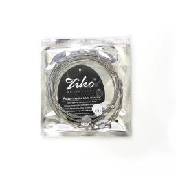 ZIKO-cordas de guitarra elétrica com núcleo de aço níquel ferida Play, Real Heavy Metal Rock, acessórios de guitarra, DN-010 - Image 4