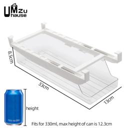 Auto Rolling Dispenser para Bebidas, Slide Beverage Box, Beer Can, Refrigerante Water Storage Case, Hanging Shelf, Organizadores, Frigorífico Titular - Image 6