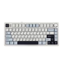 Epomaker x aura f75 75% 80 teclas junta de troca quente bluetooth 5.0/2.4g teclado mecânico sem fio/com fio pbt teclas para mac/win - Image 1