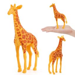 Animais selvagens colecionáveis Brinquedos, modelo do jardim zoológico, tigre, leão, elefante, girafa, rinoceronte, presente animal da floresta para crianças pequenas, novo - Image 5