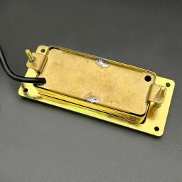 Mini Humbucker guitarra elétrica Pickup Coil, Pickup de divisão para guitarra LP, o pescoço e a ponte são universais, 68x29mm, 6 furos - Image 6