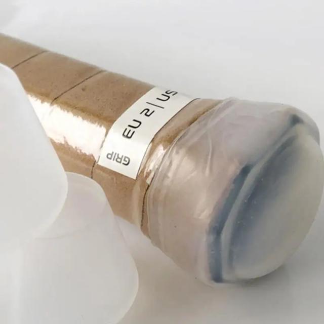 Amortecedor Portátil de Cabeça para Raquete de Tênis em Silicone - Compacto e Eficiente contra Vibrações
