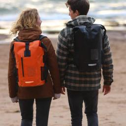 PVC impermeável saco seco para esportes ao ar livre, mochila leve para escalada, natação, canoagem, caiaque, camping, praia, armazenamento flutuante, 35L - Image 2